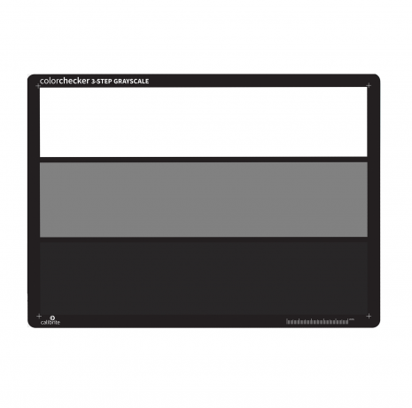 ColorChecker 3-Step Grayscale